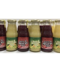 Succhi di frutta misti bergamotto e melograno