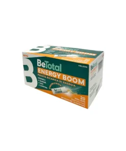 Alternative view of Haleon BeTotal Energy Boom 20 Stick Liquidi Frutti Rossi