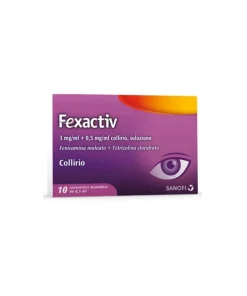 Sanofi Fexactiv 3 mg/ml + 0,5 mg/ml collirio 10 contenitori monodose